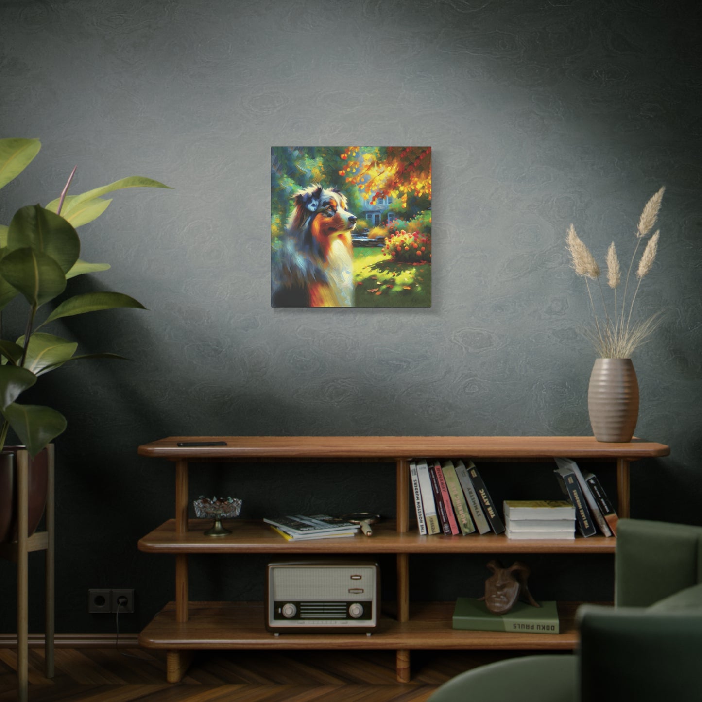 Aussie Autumn Impressionist Canvas Art Print