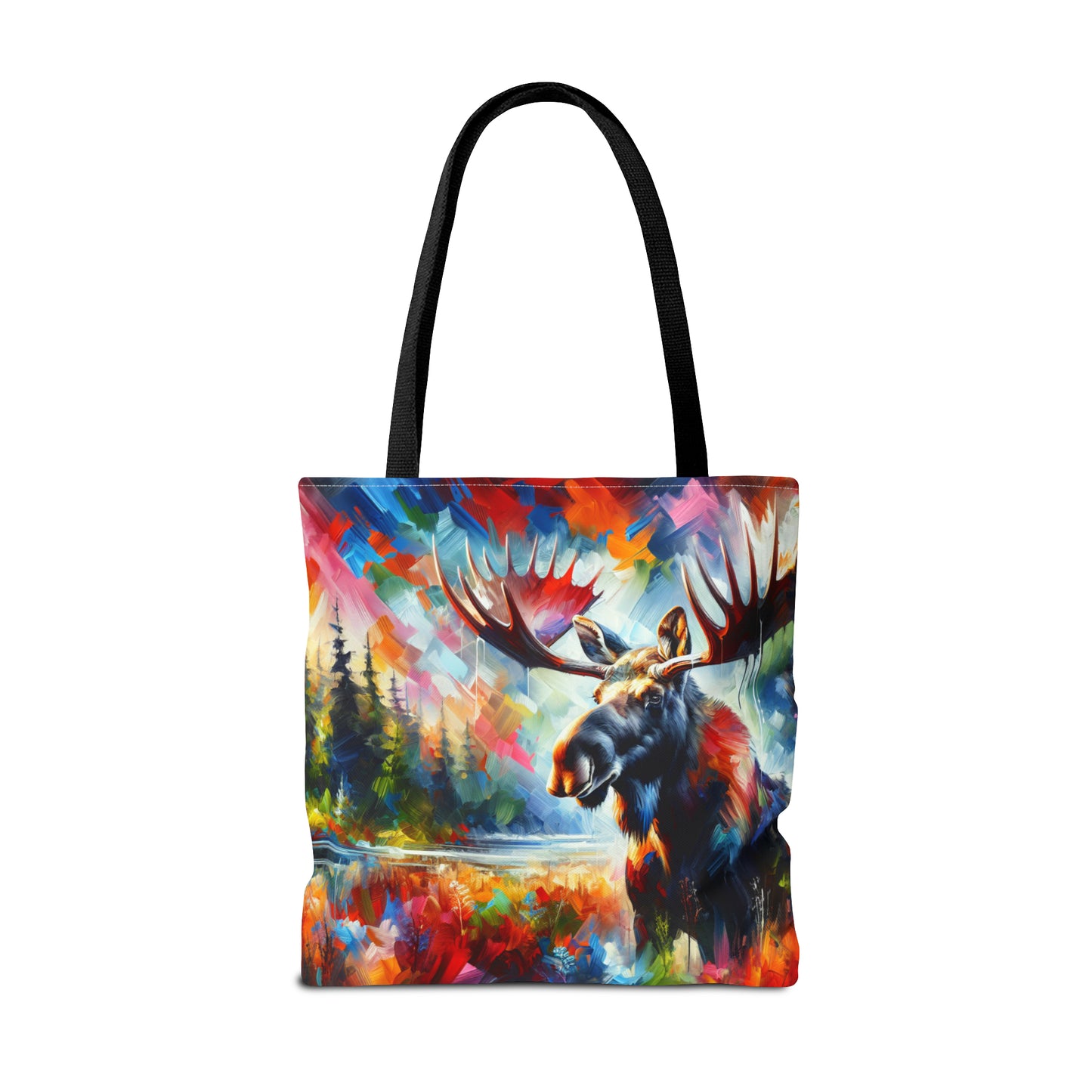 Sunrise Moose Tote Bag
