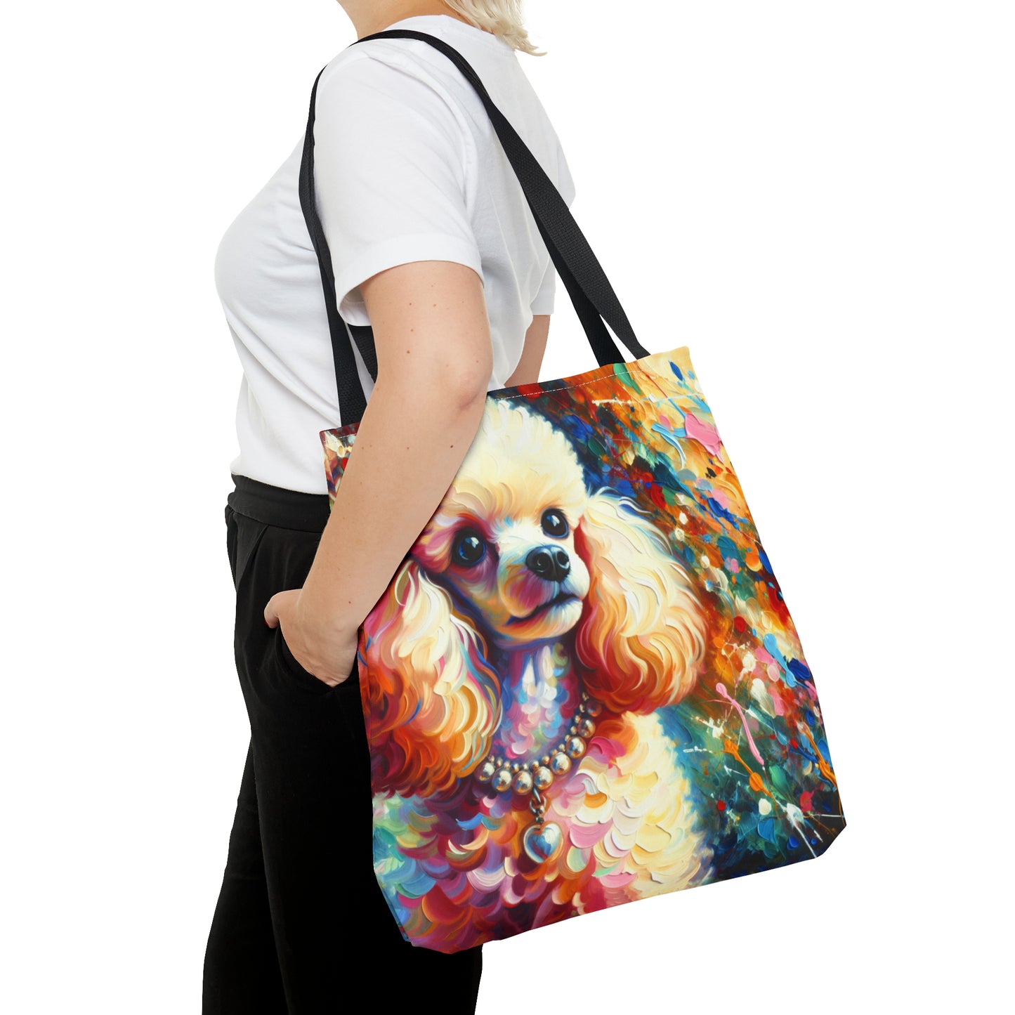 Cream Poodle - Tote Bag