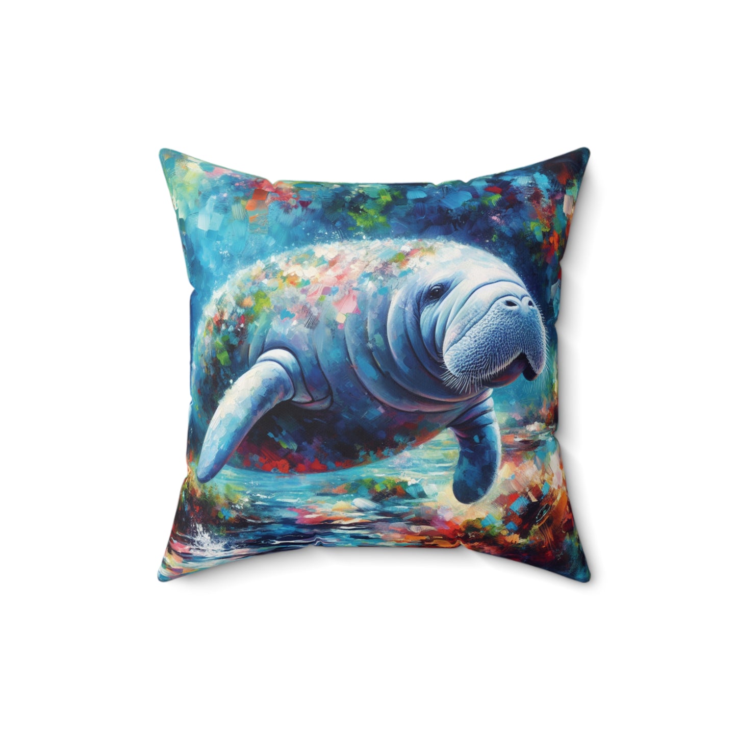 Manatee Garden - Square Pillows