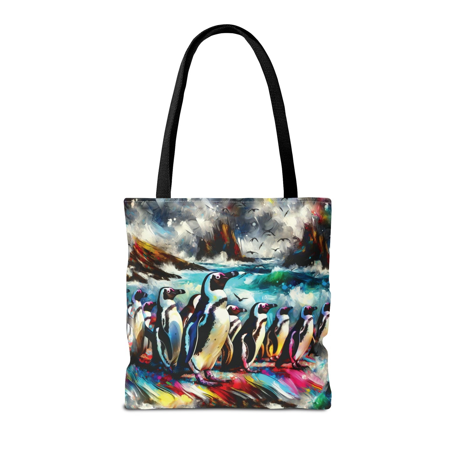 Penguin Colony Tote Bag