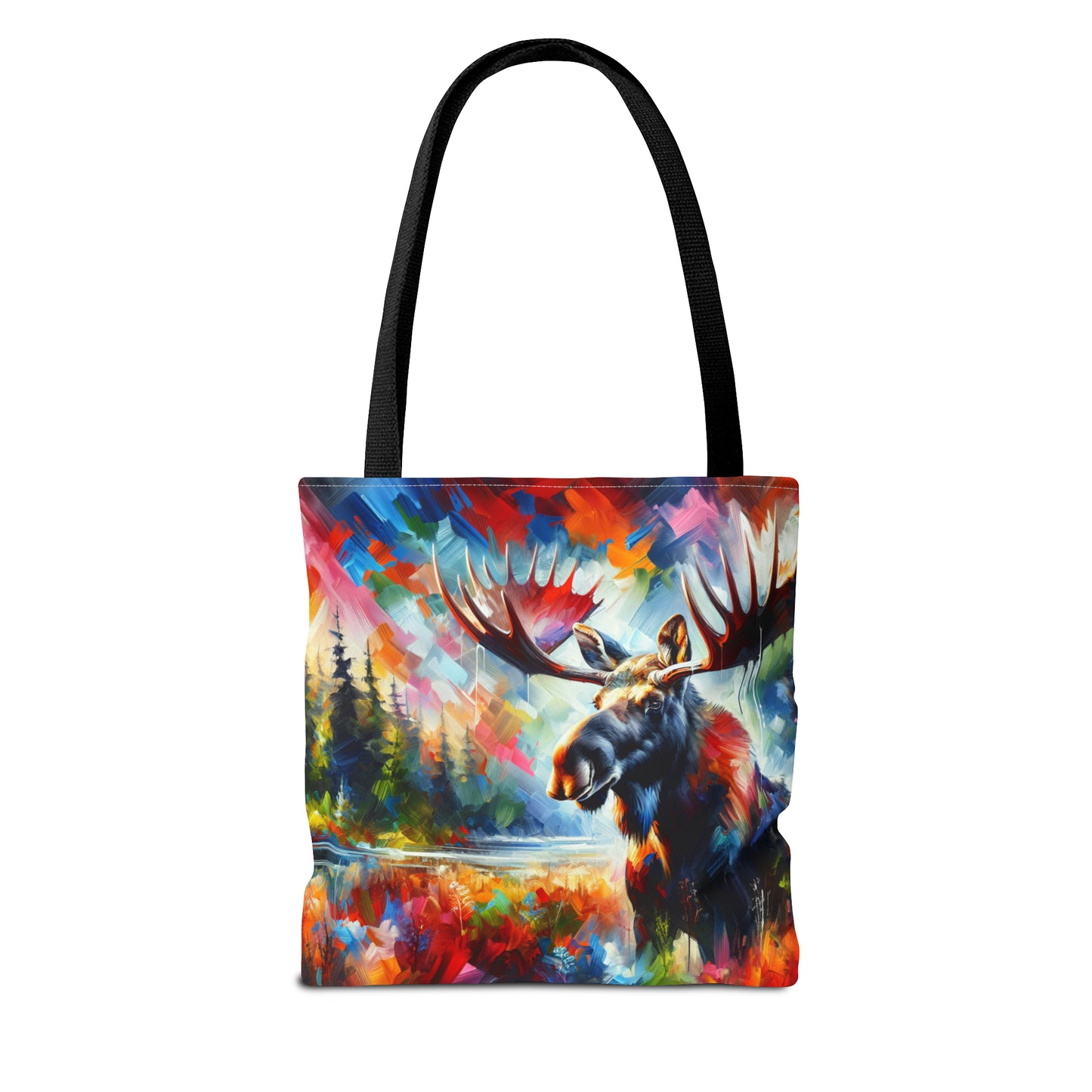 Sunrise Moose Tote Bag