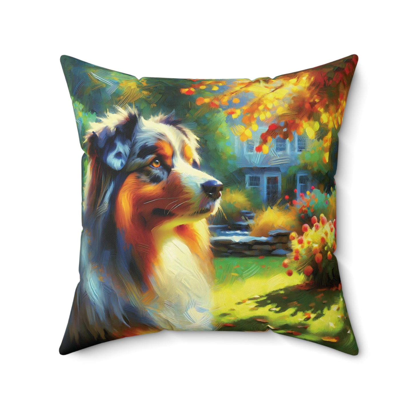 Aussie Autumn - Square Throw Pillow
