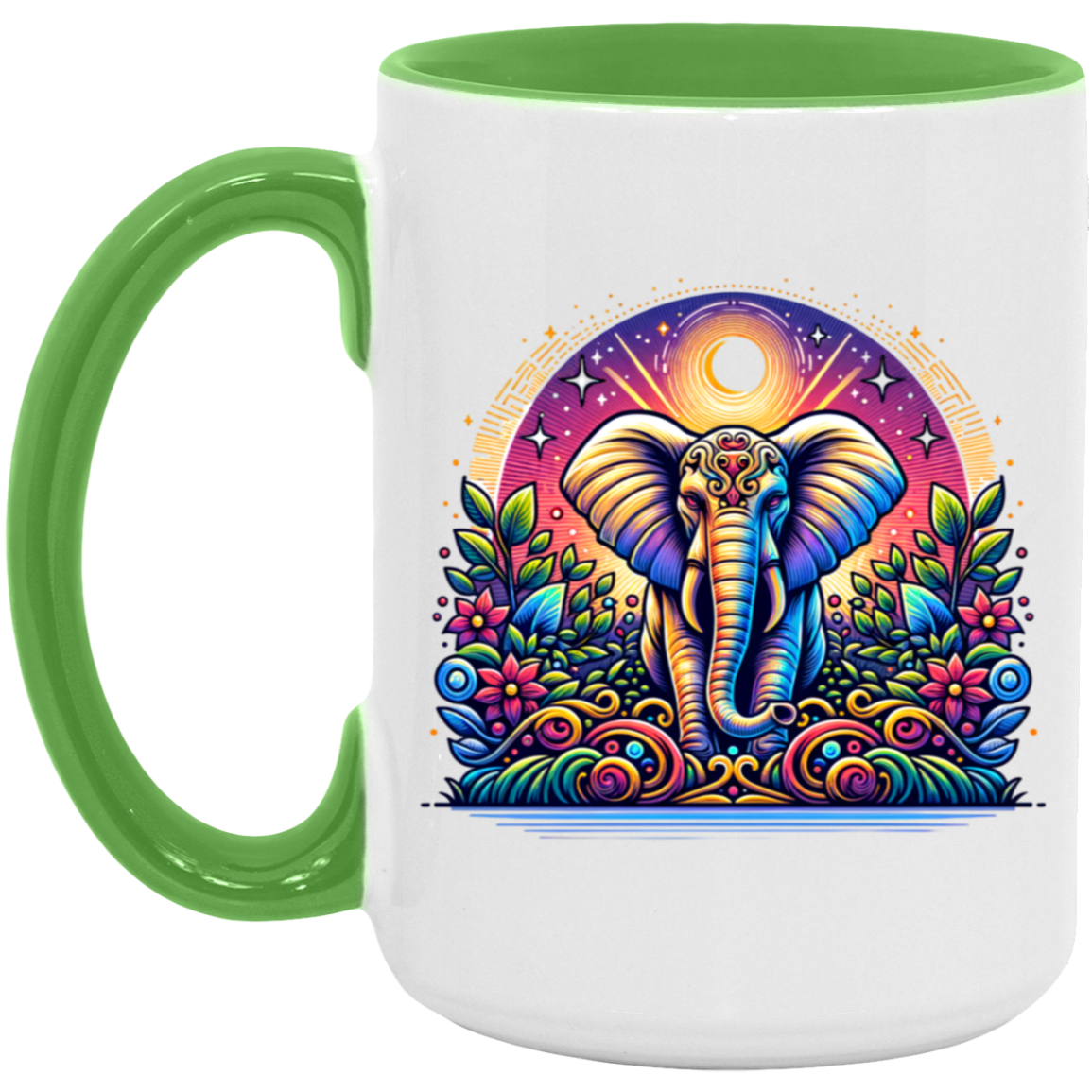 Jungle Elephant - Mugs