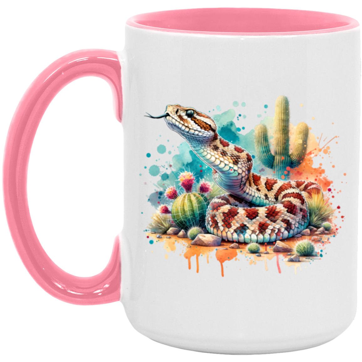 Rattlesnake Scenting the Air - Mugs