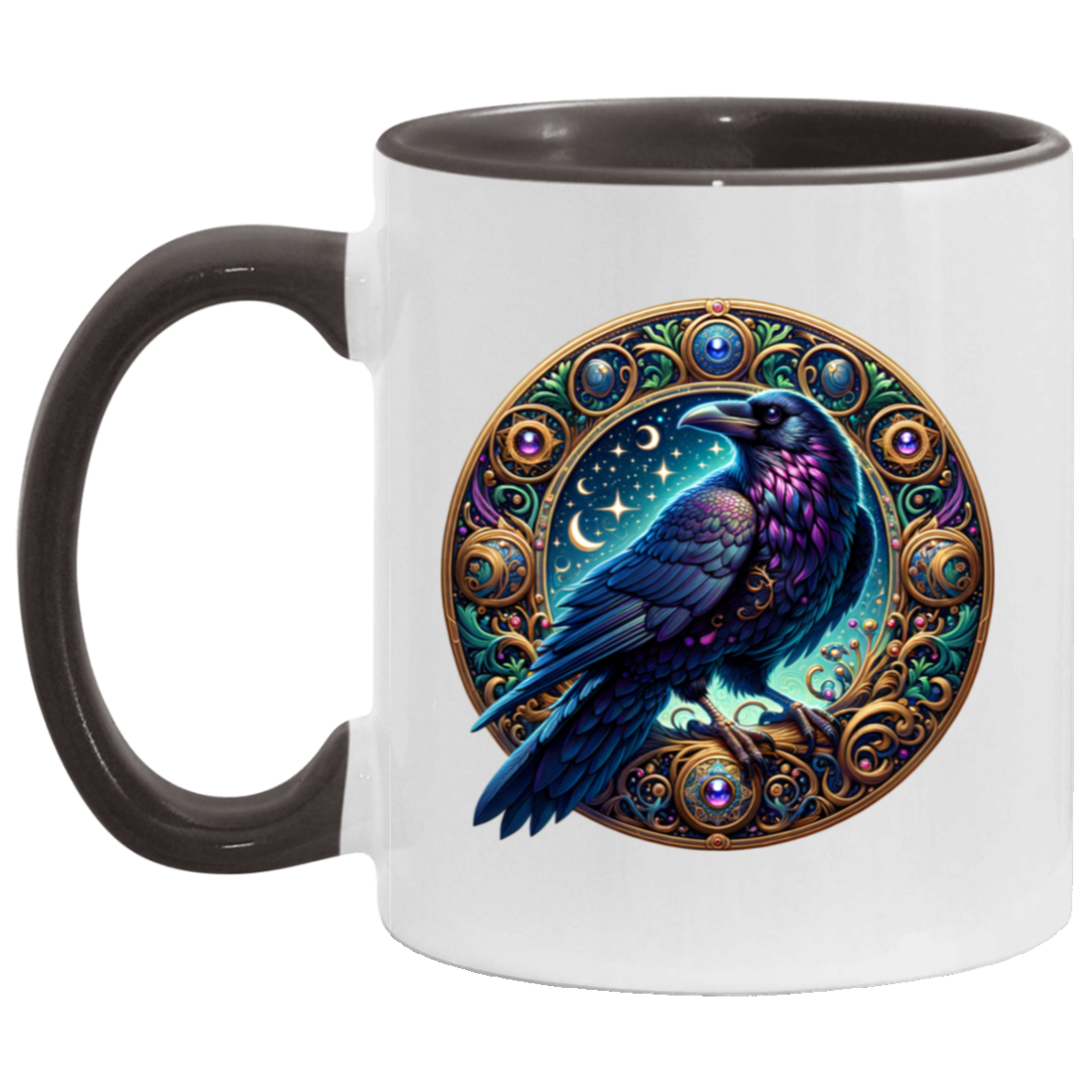 Raven Medallion Mugs