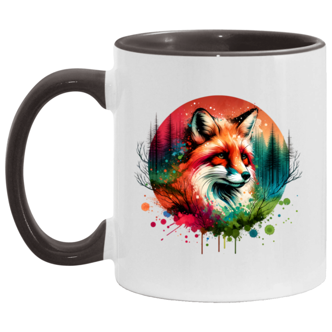 Fox Portrait - Mugs