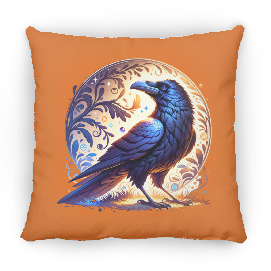 Raven Sphere - Throw Pillows