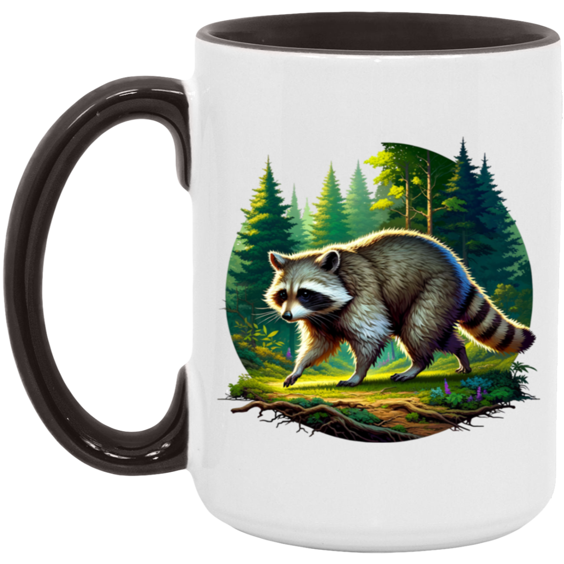Walking Raccoon - Mugs