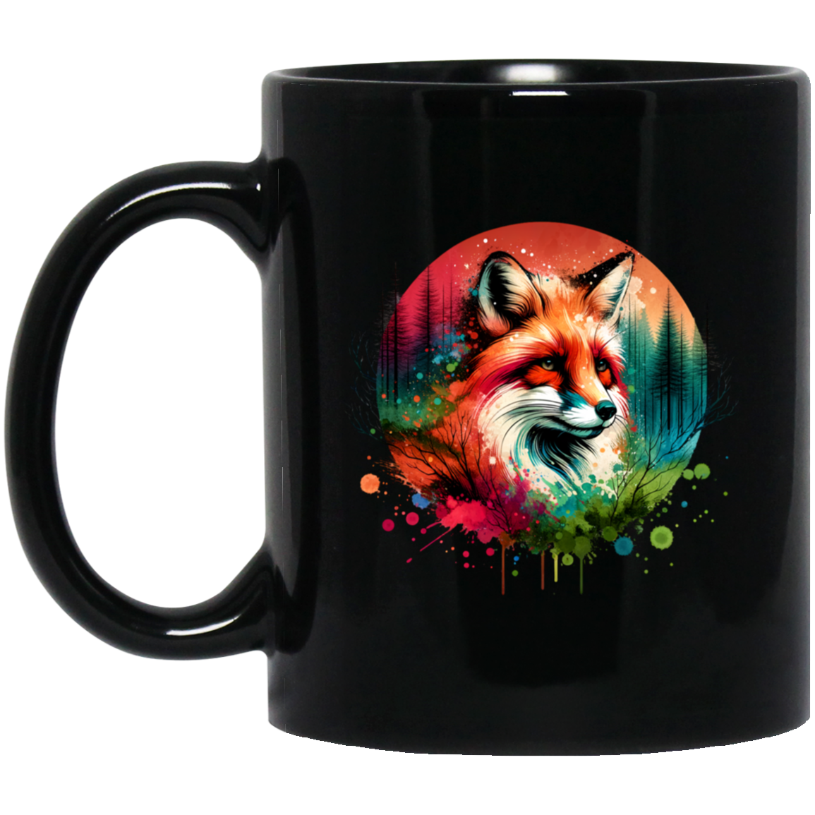 Fox Portrait - Mugs