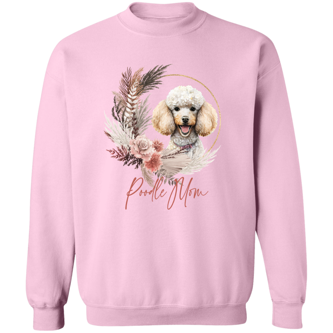 Poodle Mom Boho Wreath - T-shirts, Hoodies and Sweatshirts