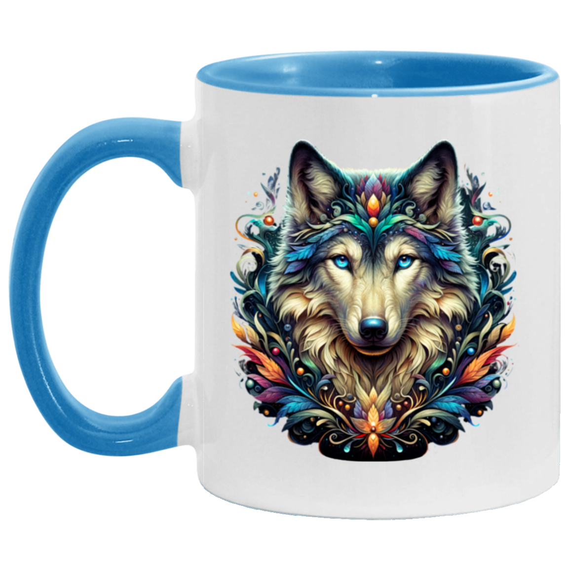 Wolf Face Mugs