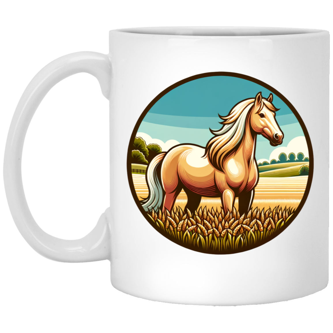 Palomino Wheat Field Mugs