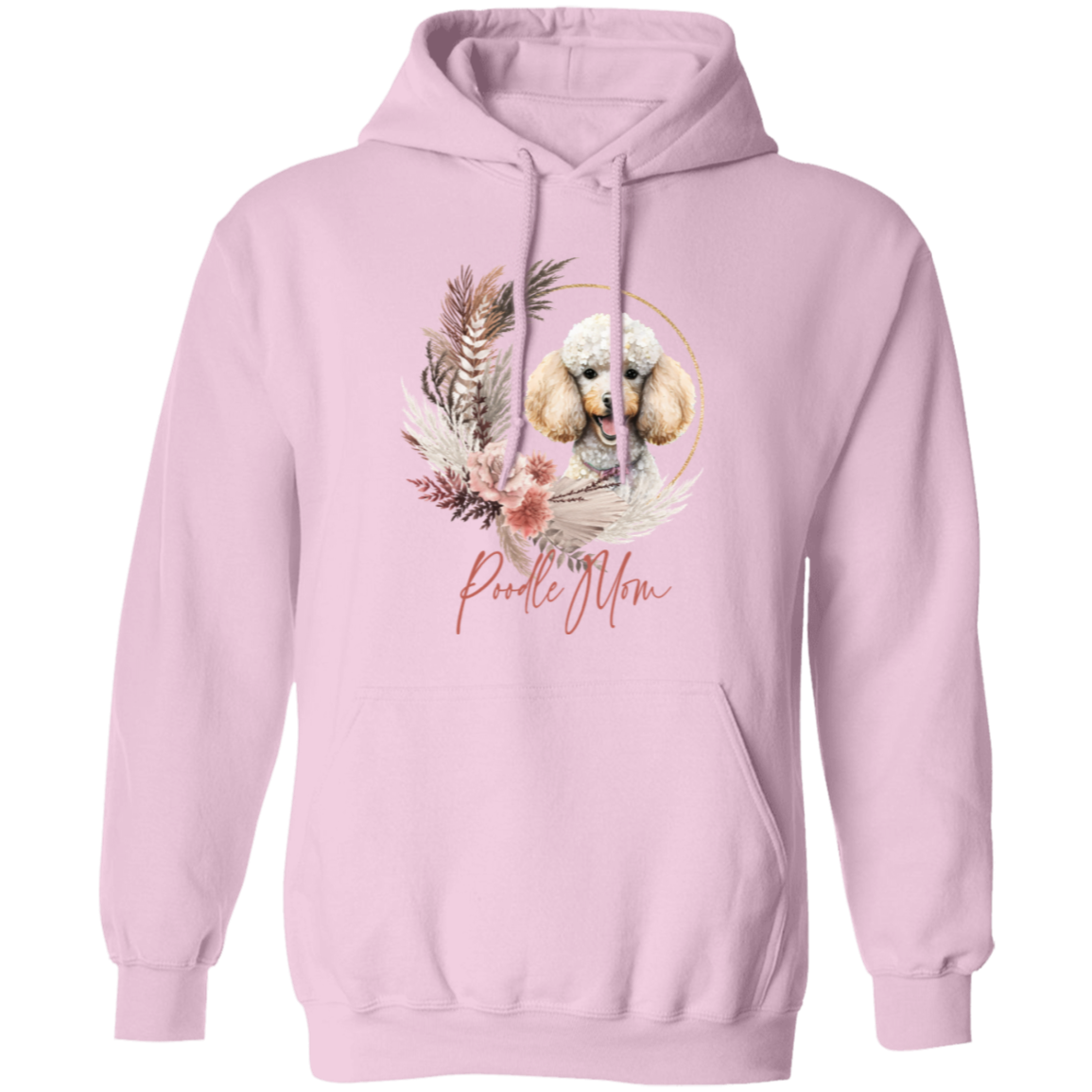 Poodle Mom Boho Wreath - T-shirts, Hoodies and Sweatshirts