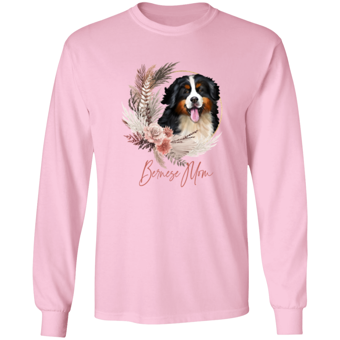 Bernese Mom Boho Wreath - T-shirts, Hoodies and Sweatshirts