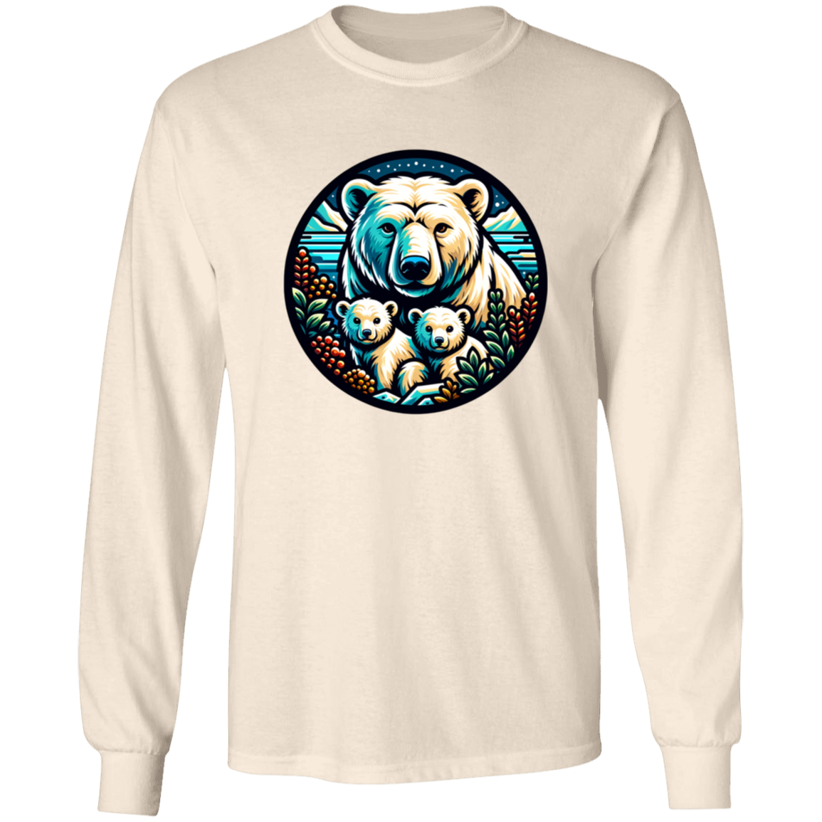 Polar Bear Circle - T-shirts, Hoodies and Sweatshirts