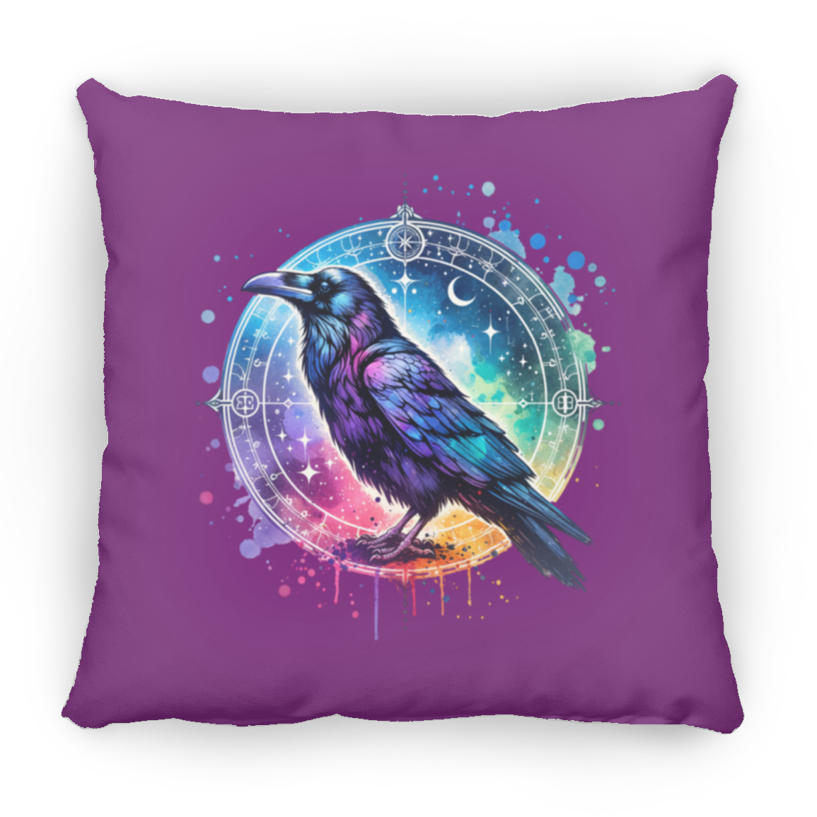 Raven Compass - Throw Pillows