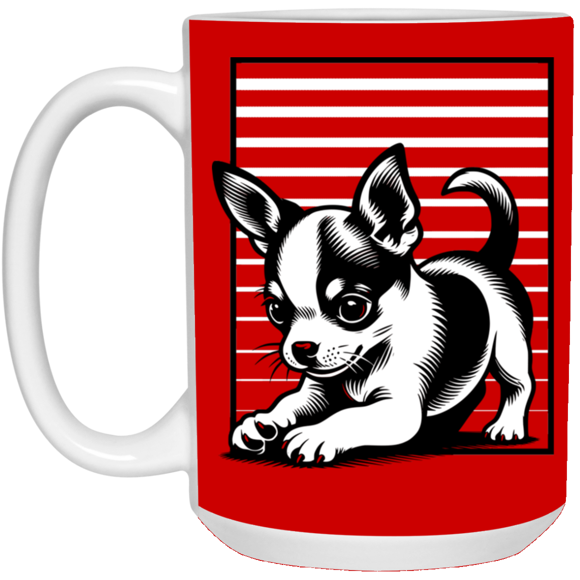 Chihuahua Stripes - Mugs