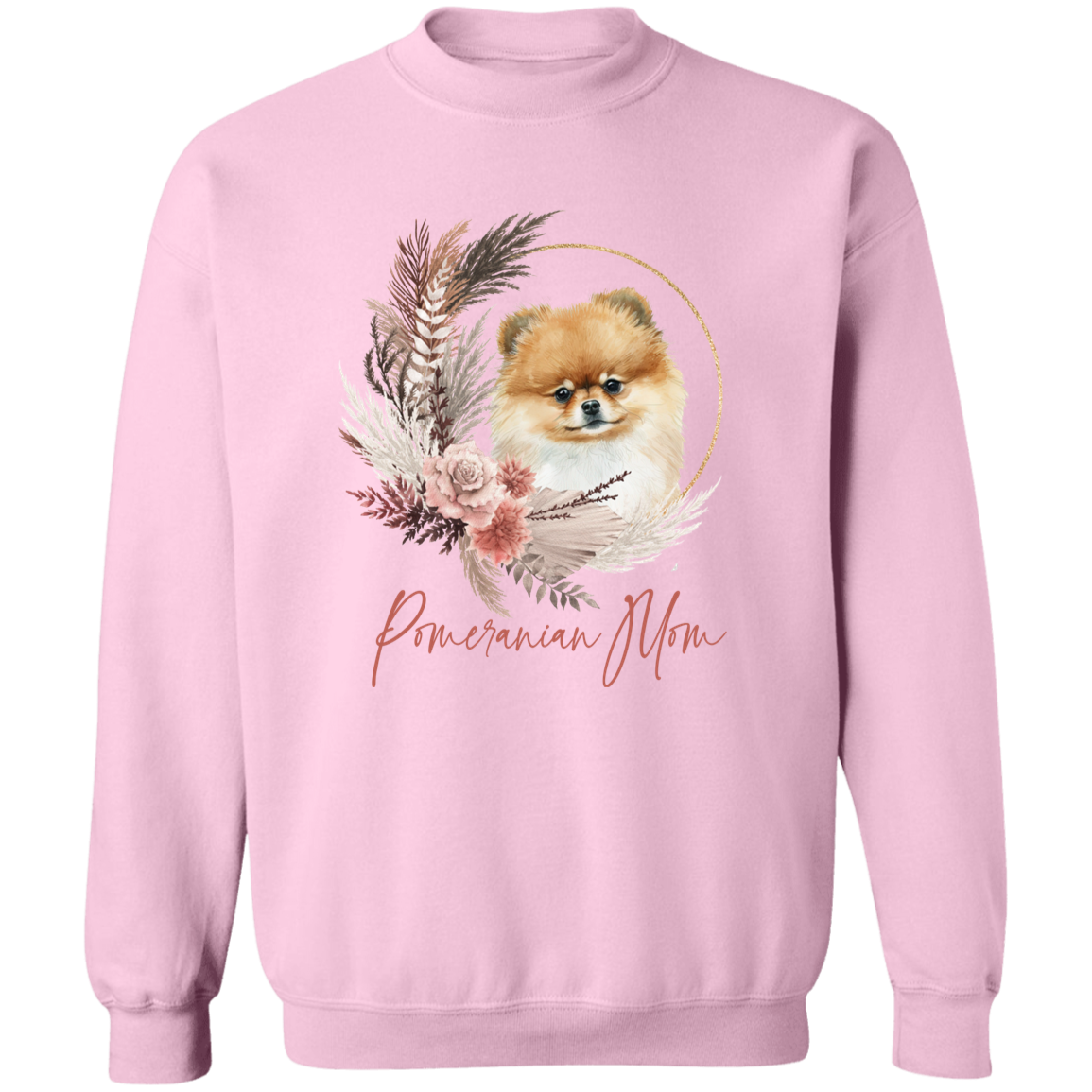 Pomeranian Mom Boho Wreath - T-shirts, Hoodies and Sweatshirts