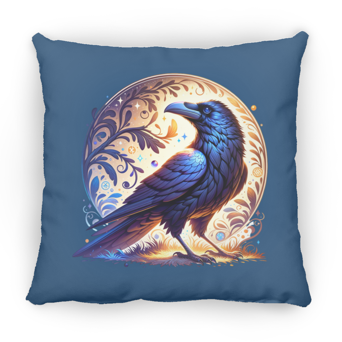 Raven Sphere - Throw Pillows