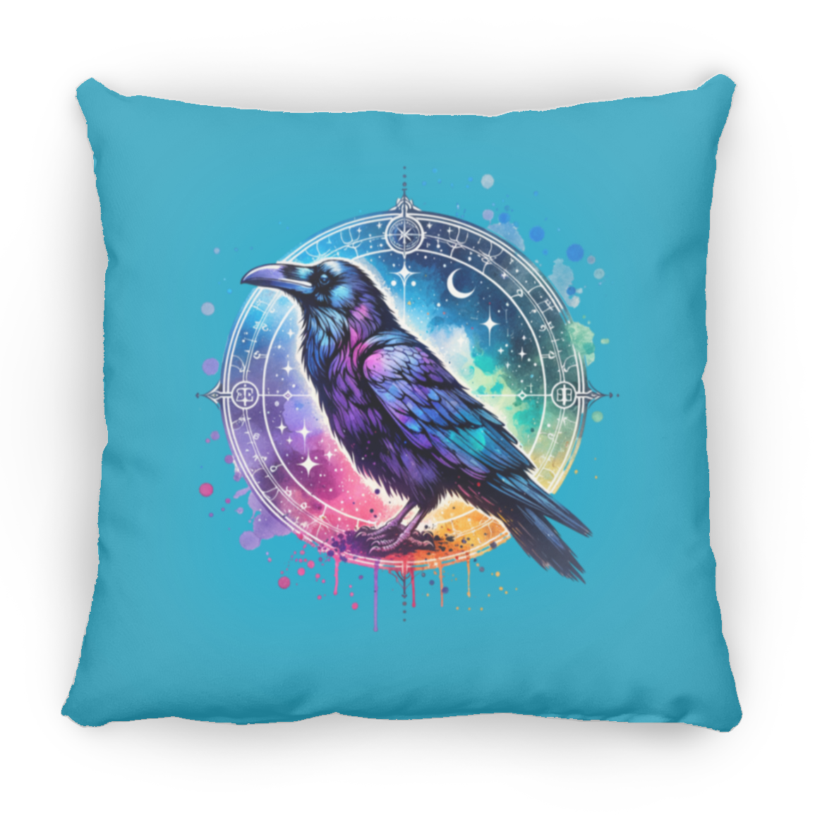 Raven Compass - Throw Pillows