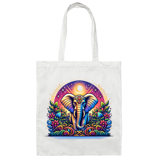 Jungle Elephant - Canvas Tote Bag