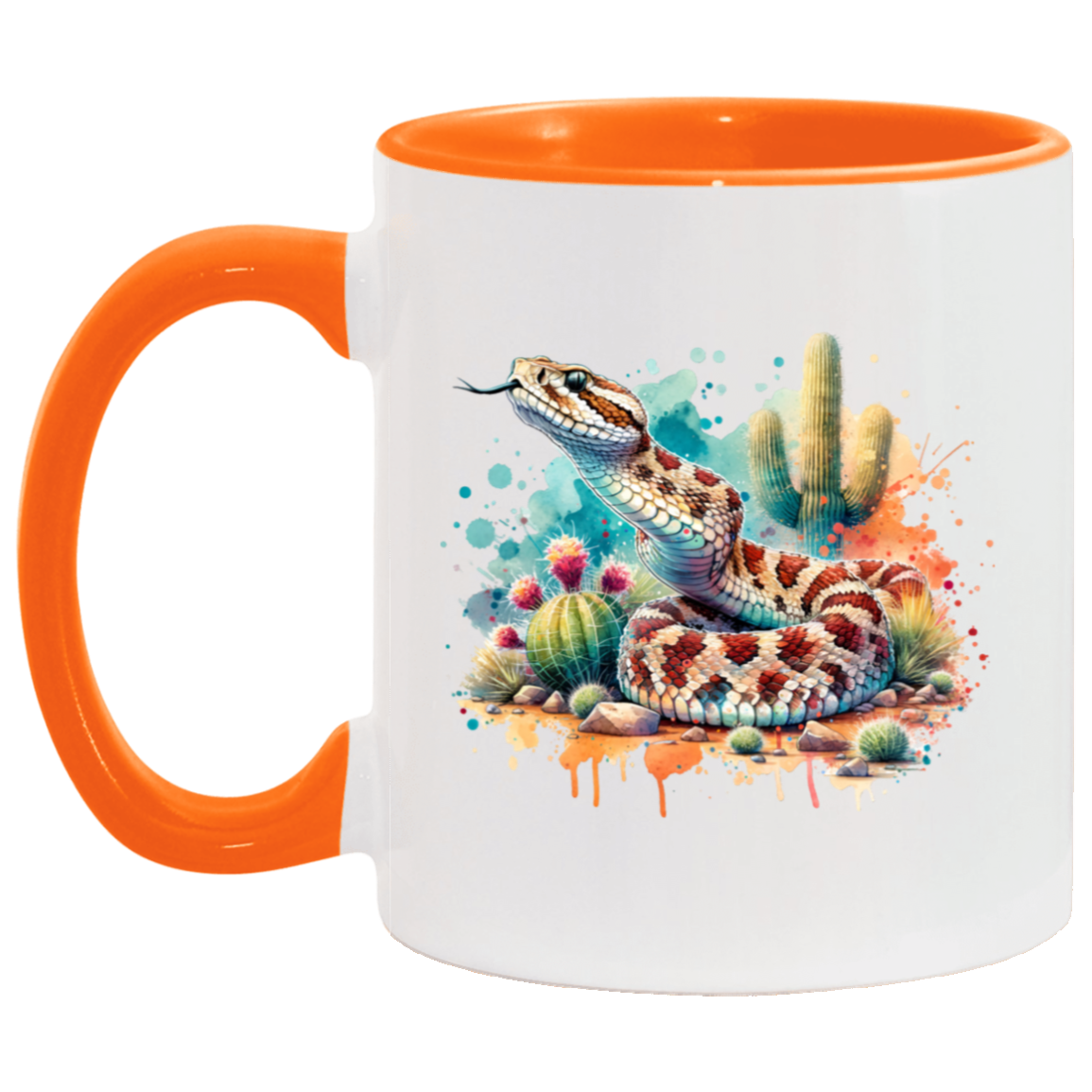 Rattlesnake Scenting the Air - Mugs