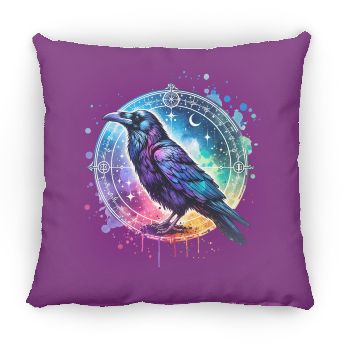 Raven Compass - Throw Pillows