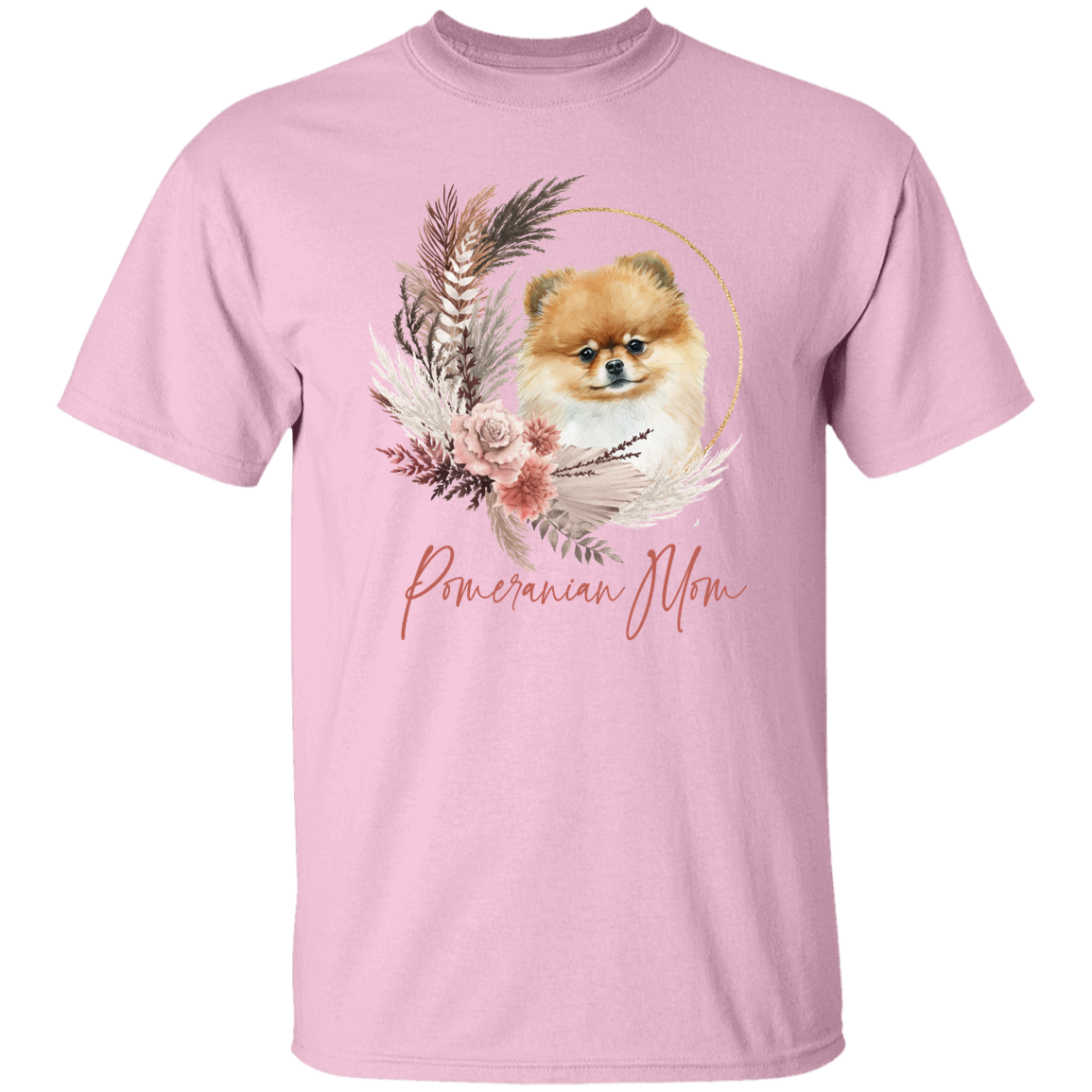Pomeranian Mom Boho Wreath - T-shirts, Hoodies and Sweatshirts