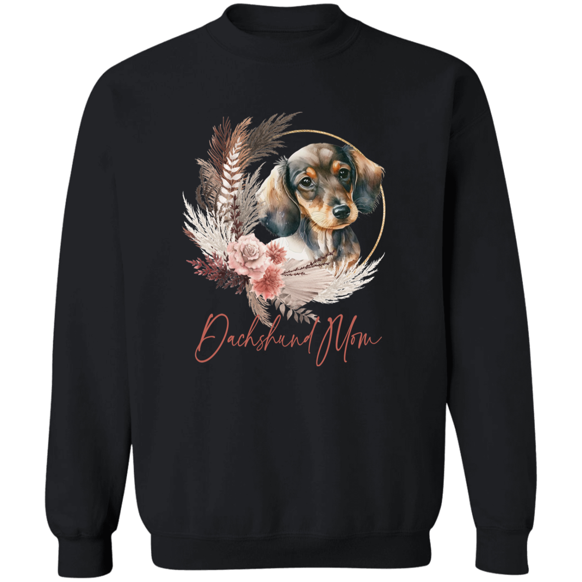 Dachshund Mom Boho Wreath Tshirts, Hoodies and Sweatshirts