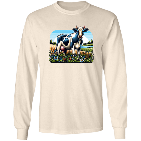 Holstein with Flowers T-shirts, Hoodies and Sweatshirts