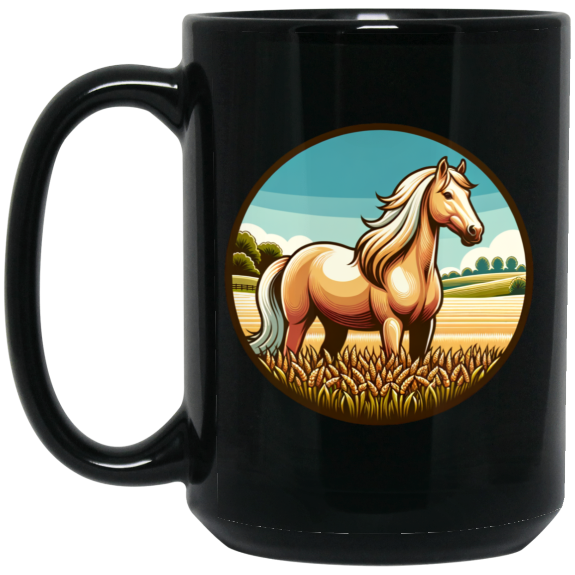 Palomino Wheat Field Mugs