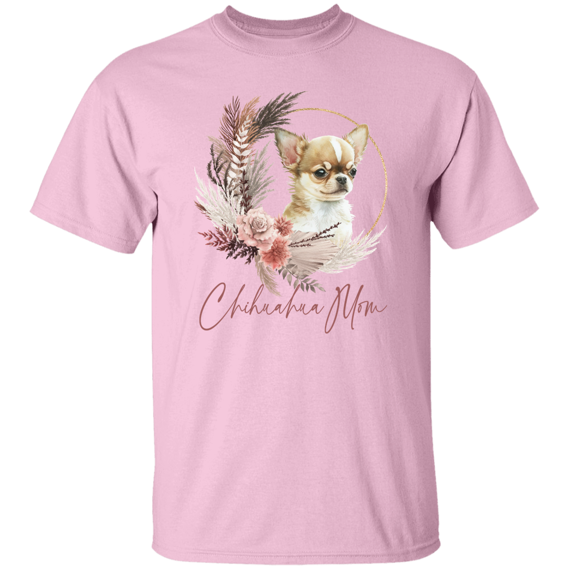 Chihuahua Mom Boho Wreath - T-shirts, Hoodies and Sweatshirts