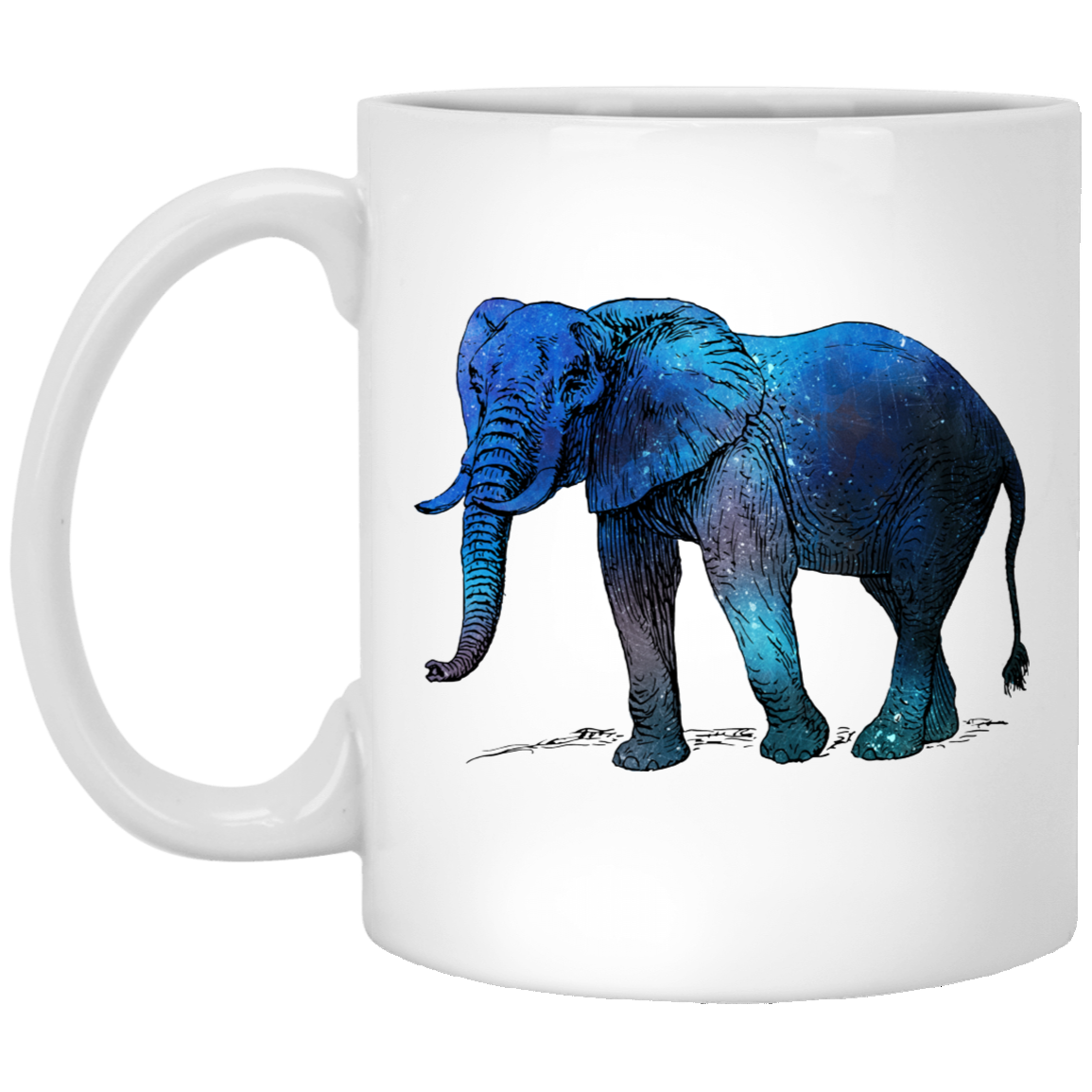 Blue Elephant - Mugs