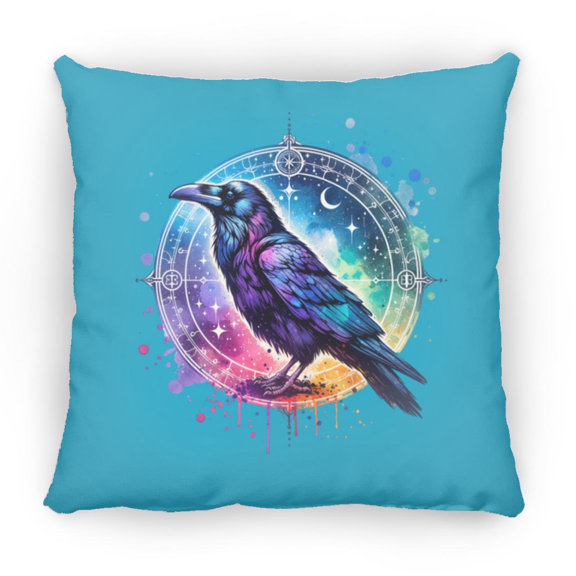Raven Compass - Throw Pillows