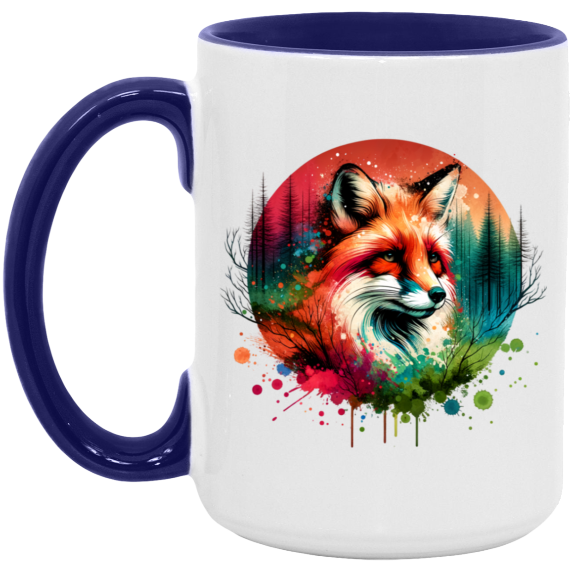 Fox Portrait - Mugs