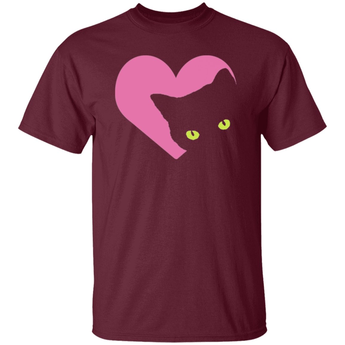 Black Cat Heart - T-shirts, Hoodies and Sweatshirts