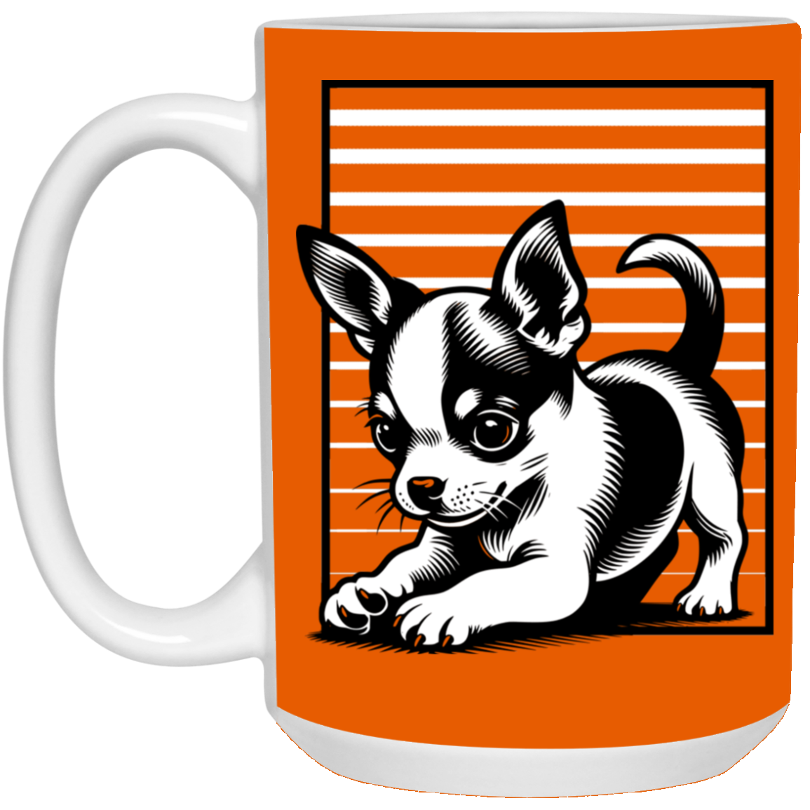 Chihuahua Stripes - Mugs