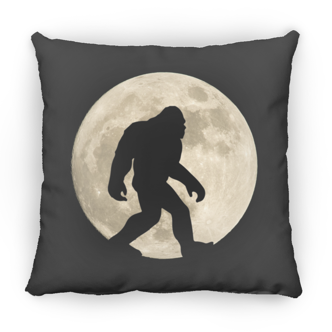 Sasquatch Moon - Throw Pillows