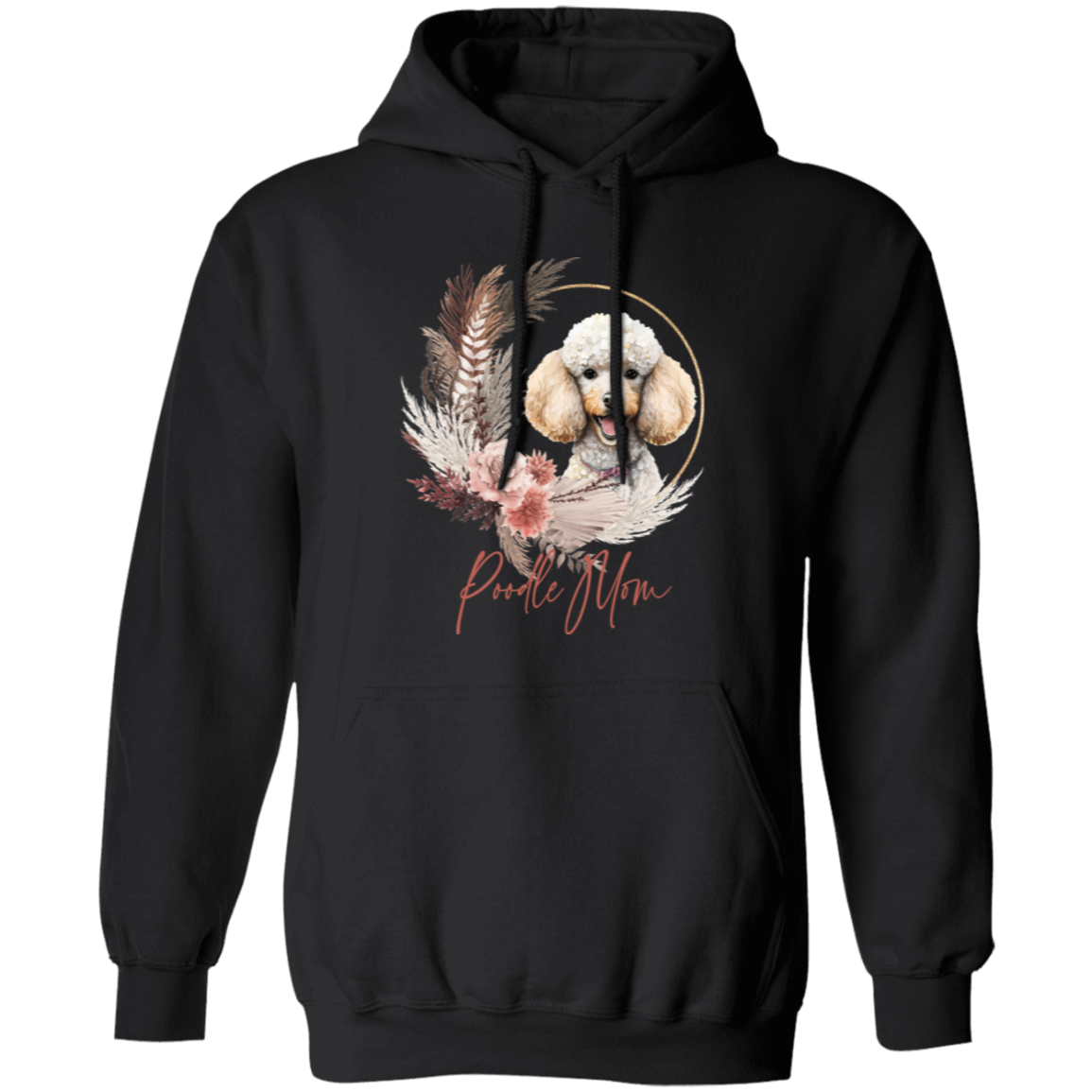 Poodle Mom Boho Wreath - T-shirts, Hoodies and Sweatshirts