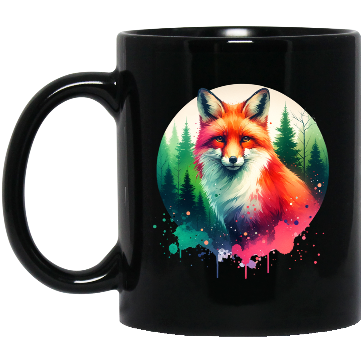 Fox Forest Circle - Mugs