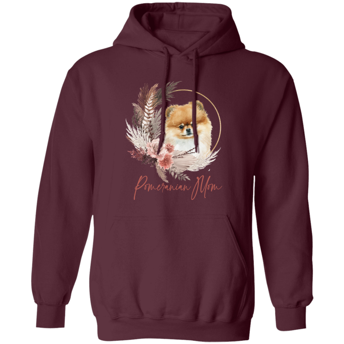 Pomeranian Mom Boho Wreath - T-shirts, Hoodies and Sweatshirts