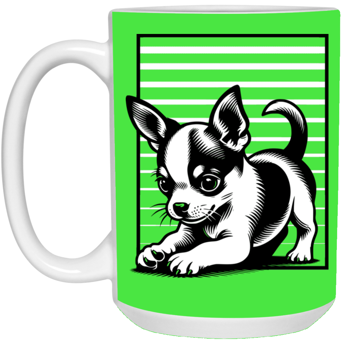 Chihuahua Stripes - Mugs