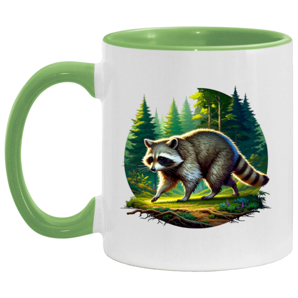 Walking Raccoon - Mugs