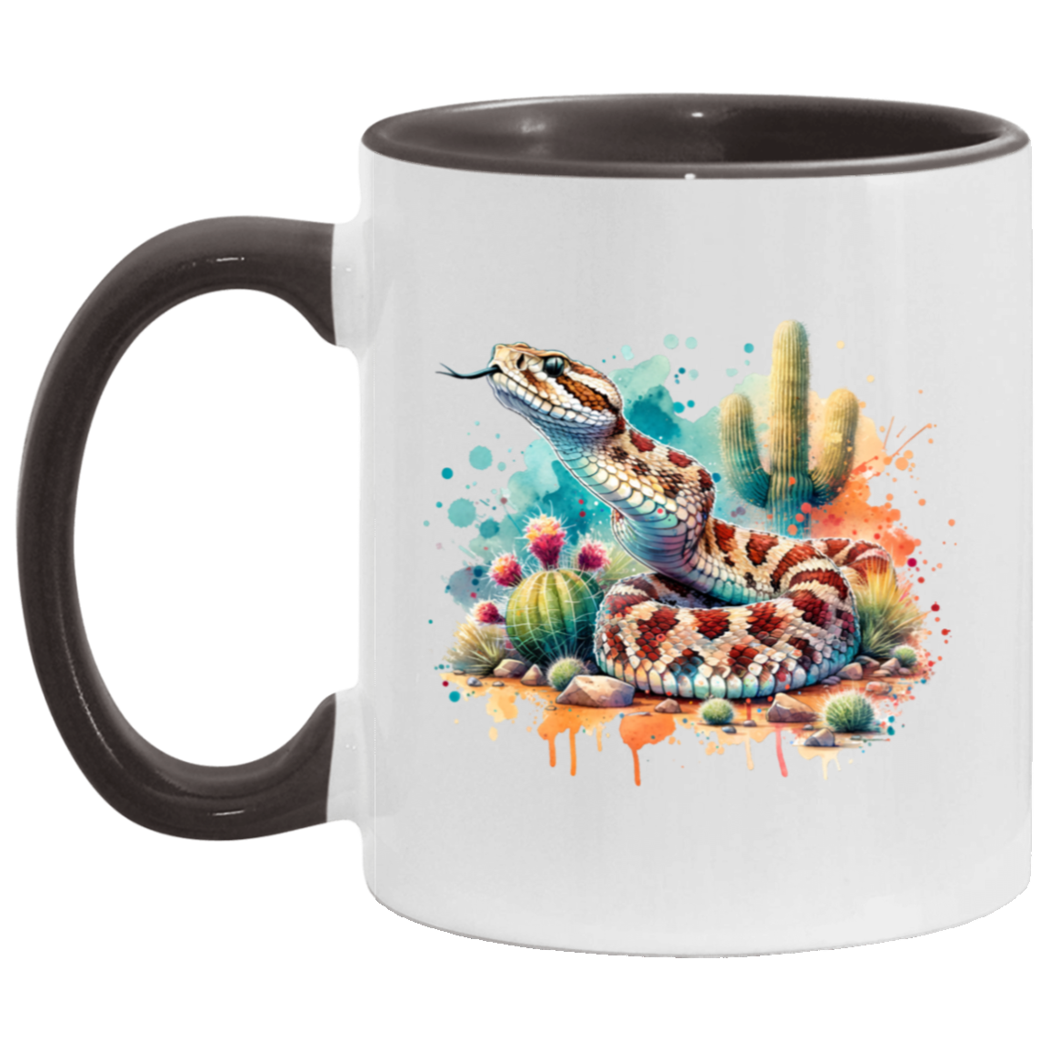 Rattlesnake Scenting the Air - Mugs
