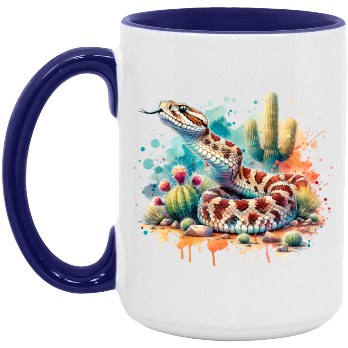 Rattlesnake Scenting the Air - Mugs