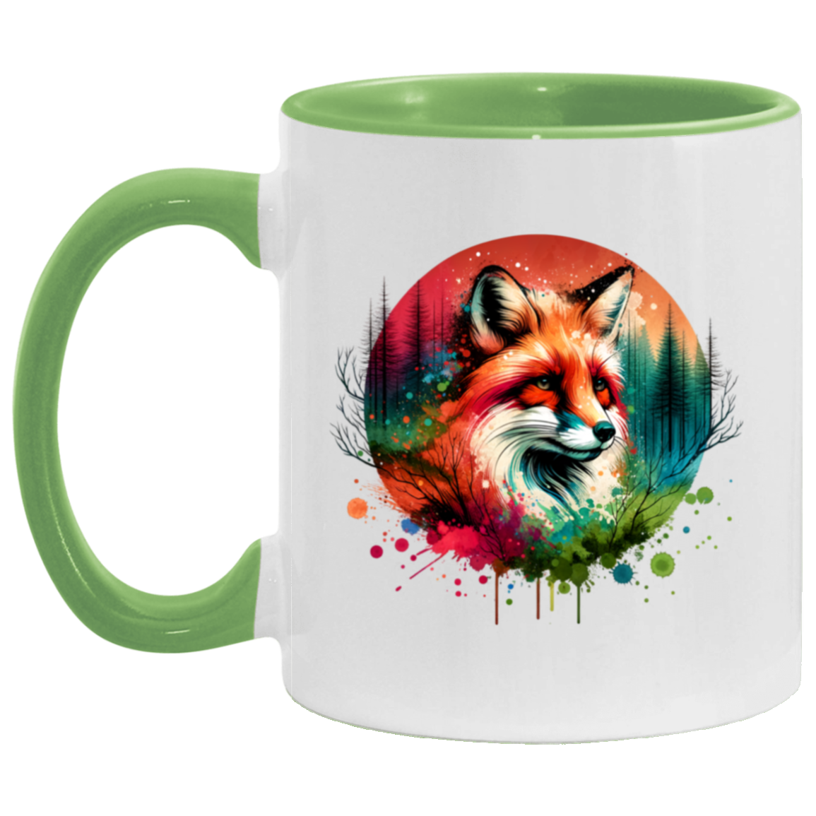 Fox Portrait - Mugs