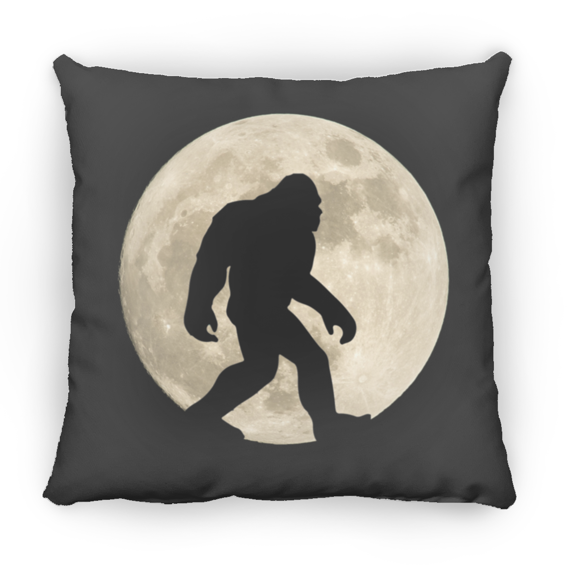Sasquatch Moon - Throw Pillows