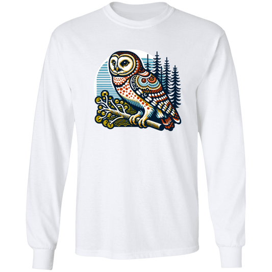 Folk Art Owl - T-shirts, Hoodies and Sweatshirts