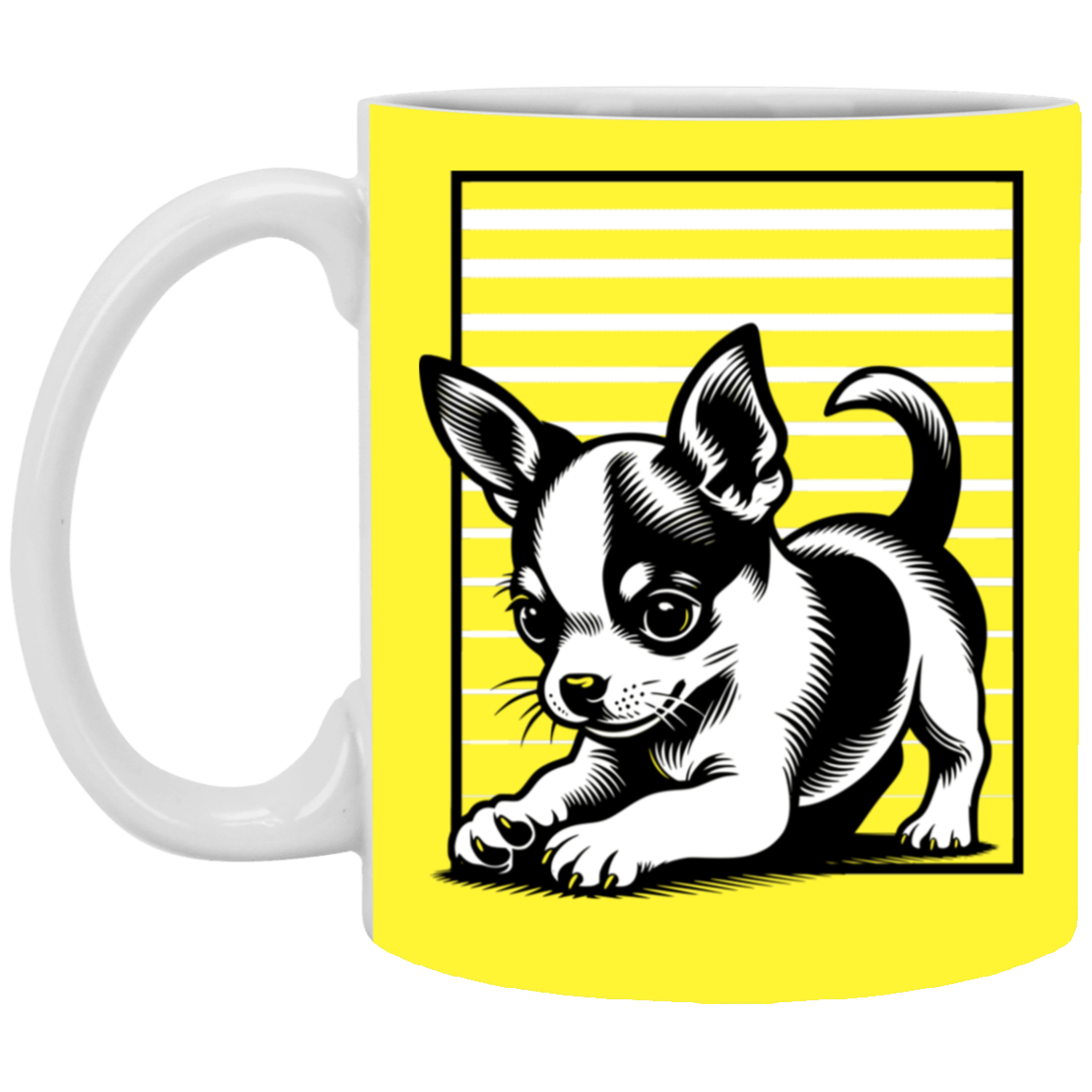Chihuahua Stripes - Mugs